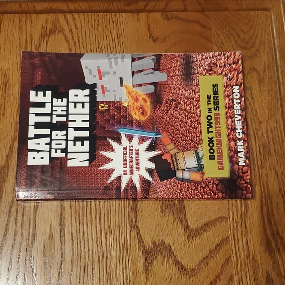 Battle for the Nether: Book 2 in Gameknight999 Series Minecraft Mark Cheverton - Picture 1 of 5